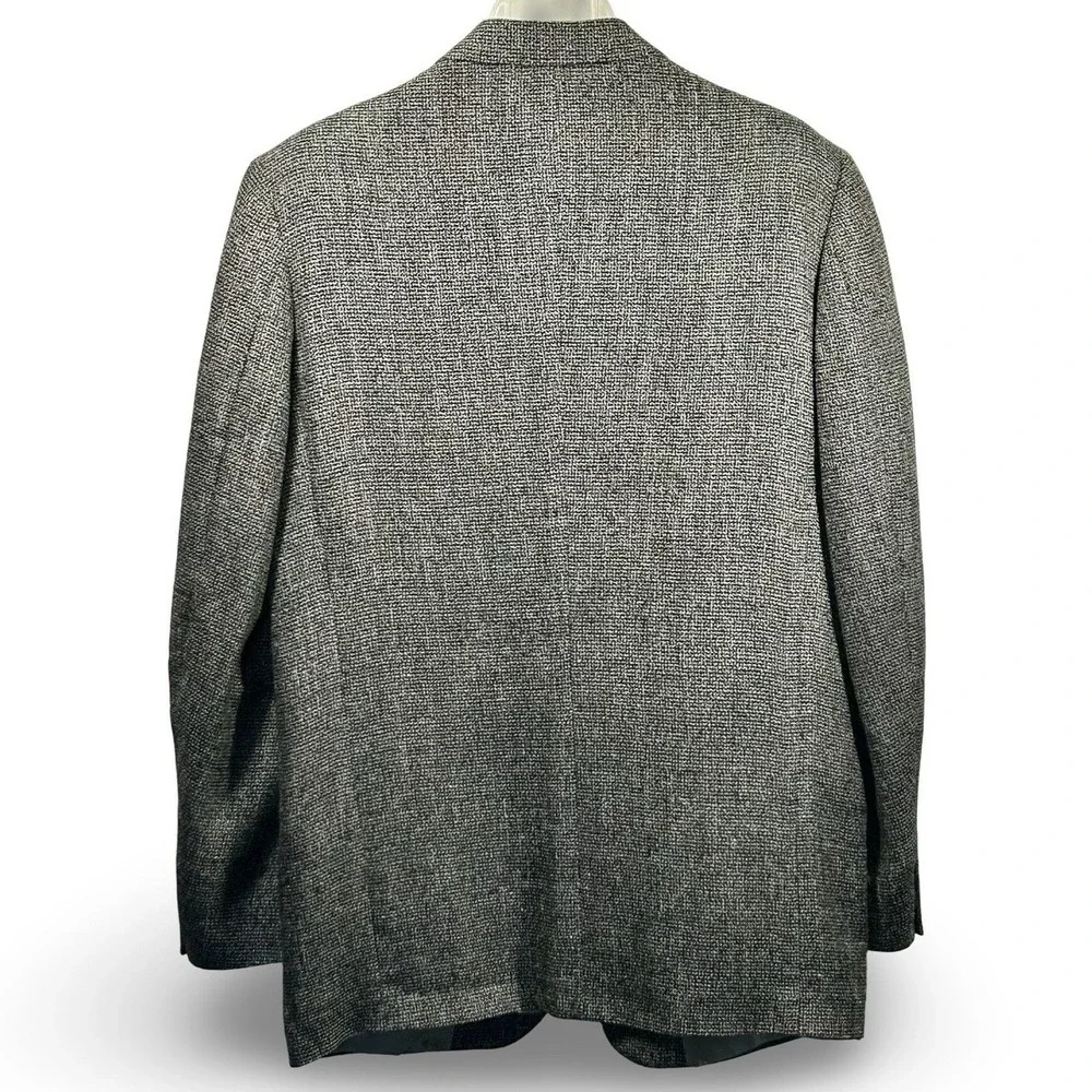 C & R Clothiers Vintage Tweed 2-Button‎ Blazer Size 42 Classic Made in USA